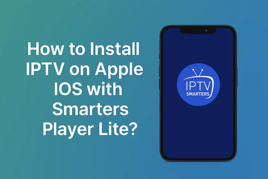 KROOZ TV - Install IPTV on Apple with Smarters Player Lite